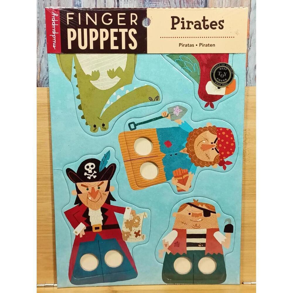 Mudpuppy Pirates‎ Finger Puppets Set